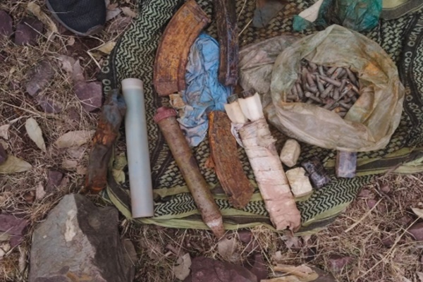 Security Forces Bust Militant Hideout in J&K’s Reasi, Recover Arms & Ammunition