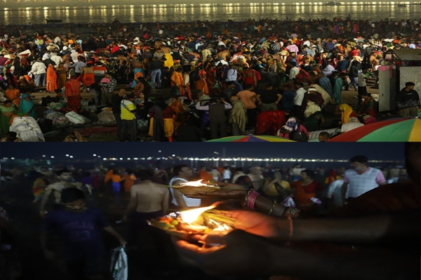 উত্তরপ্রদেশের প্রয়াগরাজে মহাকুম্ভ মেলায় আজ শিবরাত্রিতে শেষ অমৃত স্নান চলেছে।