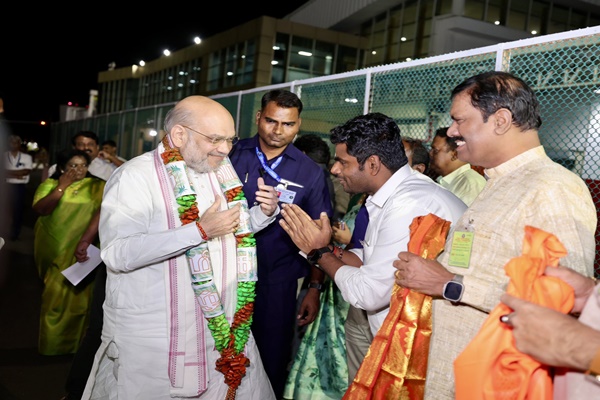 Union Minister Amit Shah inaugurates BJP office in Coimbatore