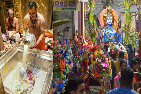 महाशिवरात्रि के उपलक्ष्य में केरल के मंदिरों में की गई विशेष पूजा