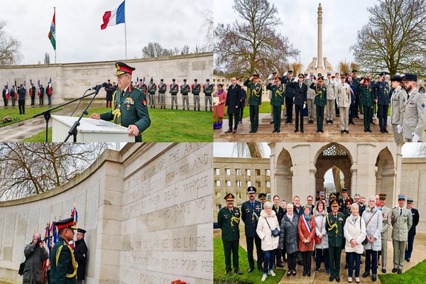 Army Chief Gen Upendra Dwivedi Honours WWI Indian Soldiers at Neuve-Chapelle Memorial in France