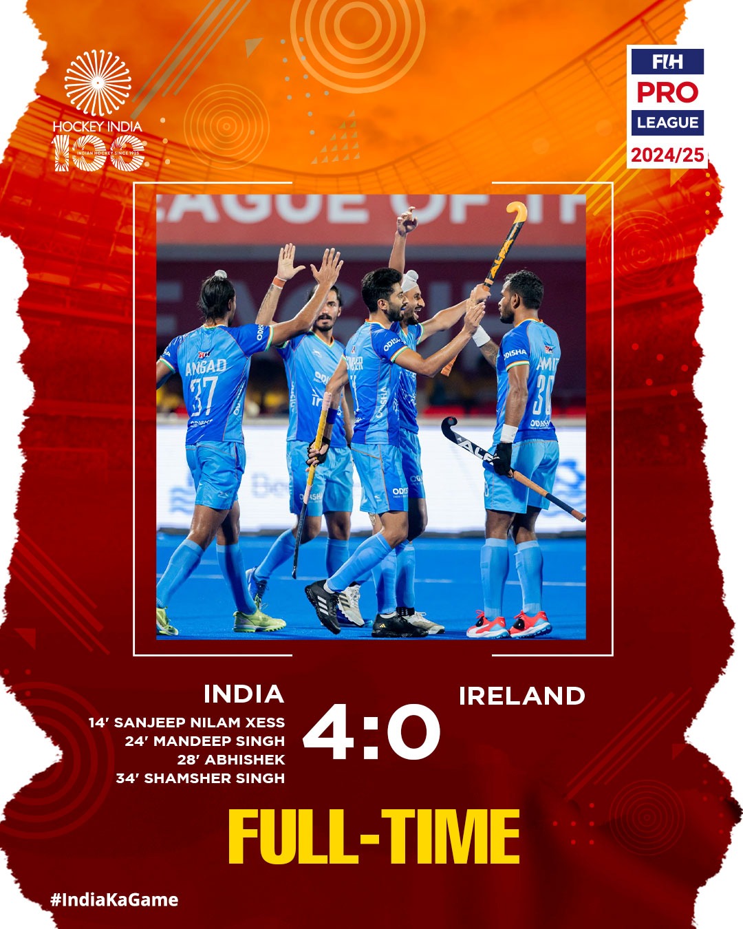 FIH Pro League: Indian men’s and women’s teams secure impressive victories in Bhubaneswar