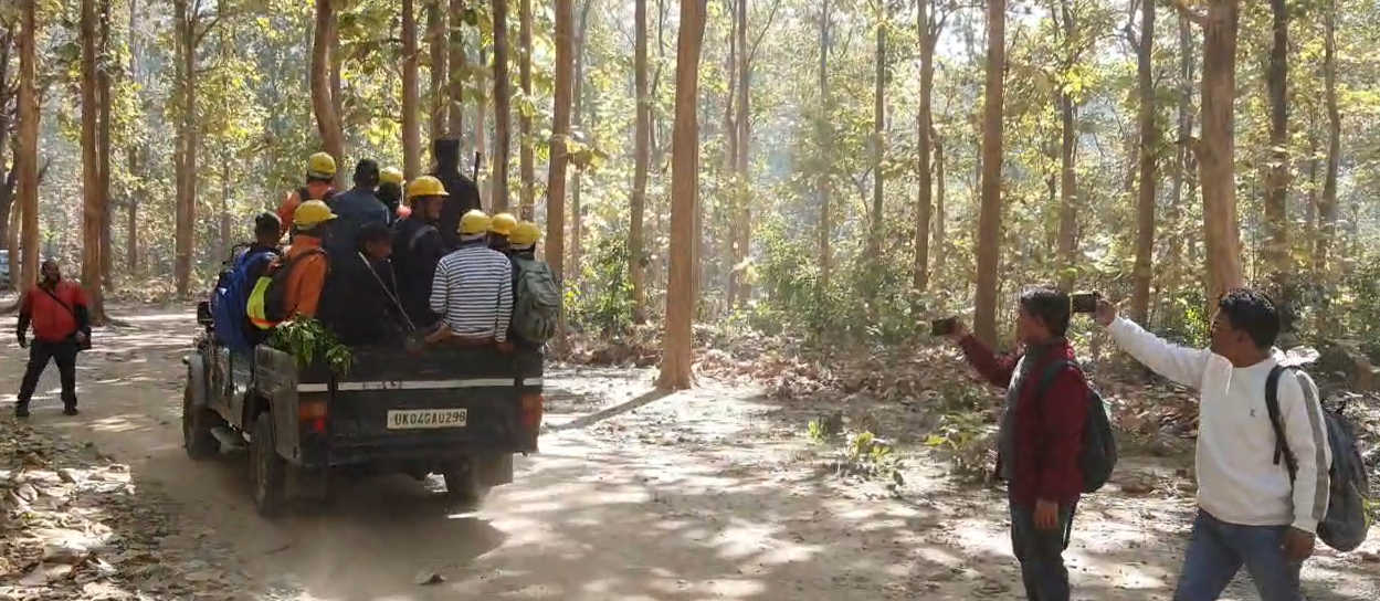 नैनीताल में वनाग्नि को लेकर हुई मॉक ड्रिल