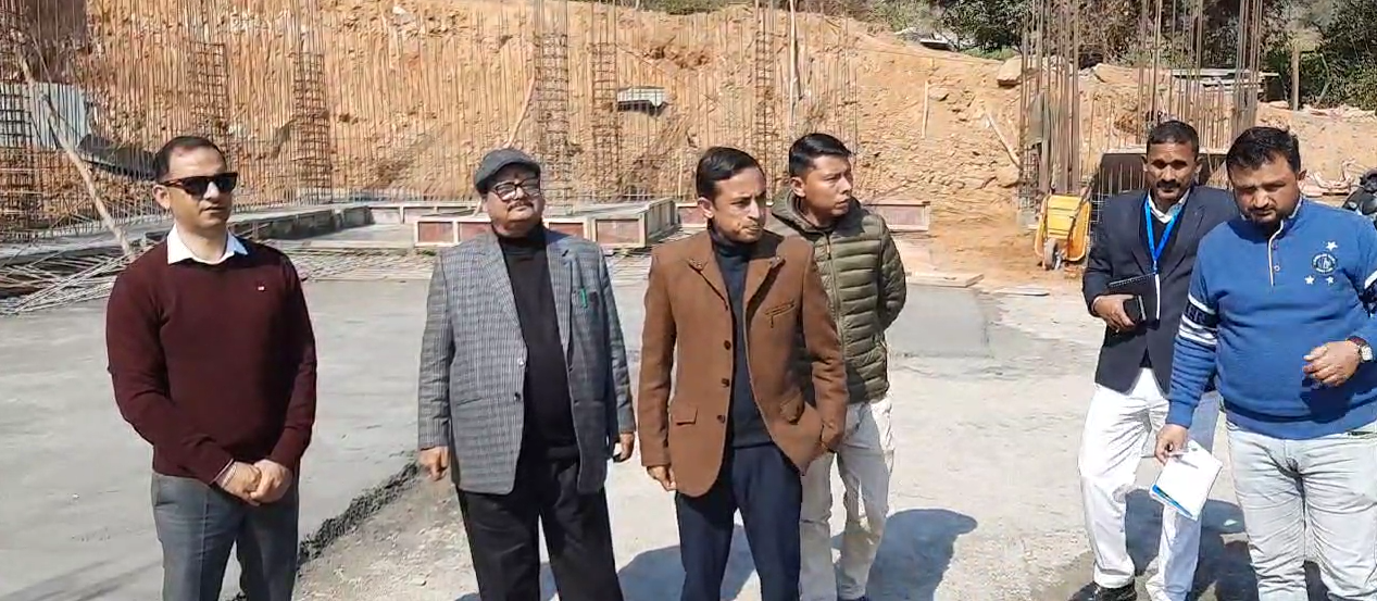 बागेश्वर जिले के खोली में 50 बैड का क्रिटिकल केयर यूनिट का निर्माण जारी