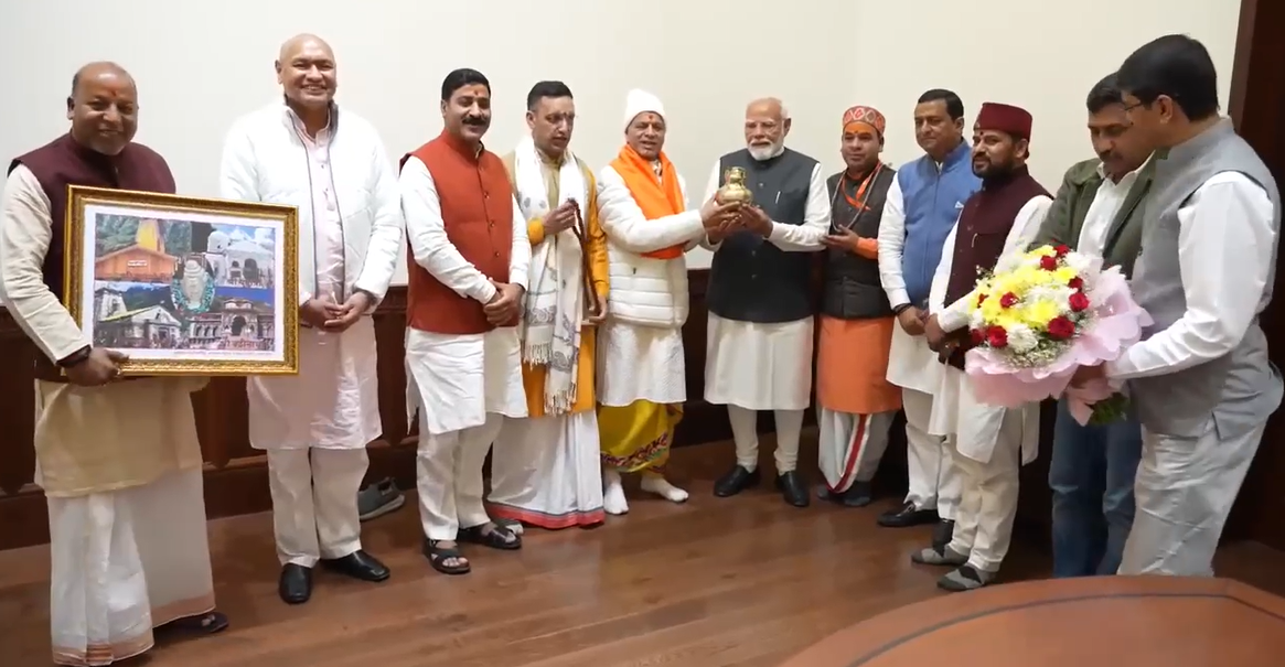चारधाम के तीर्थ पुरोहित व हितधारकों ने प्रधानमंत्री नरेंद्र मोदी और गृह मंत्री अमित शाह से भेंट की