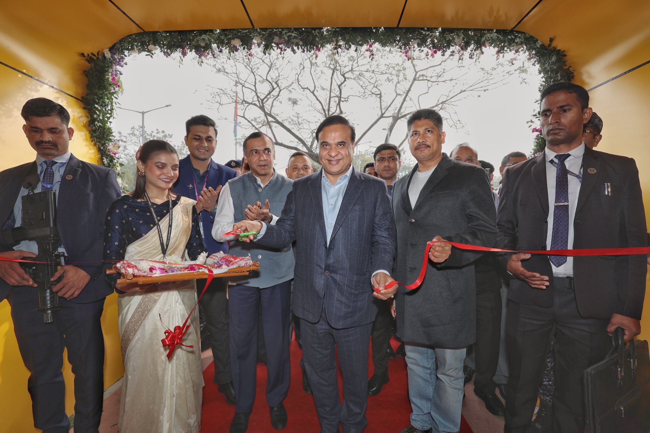 লোকপ্ৰিয় গোপীনাথ বৰদলৈ আন্তৰ্জাতিক বিমান বন্দৰৰ বৰ্তমানৰ টার্মিনেলৰ পুনৰ উন্নীতকৰণ প্ৰকল্পৰ শুভ উদ্বোধন মুখ্যমন্ত্ৰীৰ