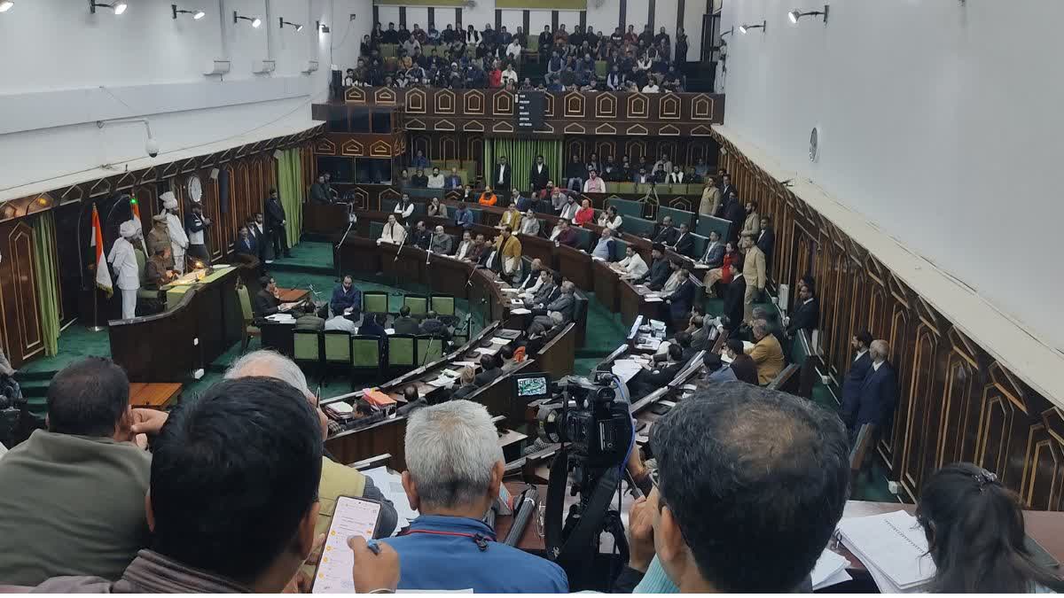 जम्मू और कश्मीर विधानसभा ने उपराज्यपाल के अभिभाषण पर धन्यवाद प्रस्ताव पर चर्चा की