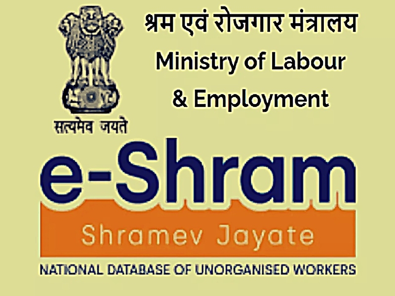 ई-श्रम पोर्टल पर 30 करोड़ 68 लाख से अधिक असंगठित कामगार पंजीकृत