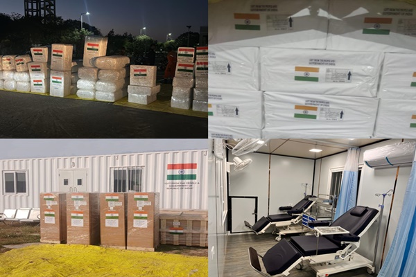 ભારતે, પુરથી અસરગ્રસ્ત બોત્સ્વાનાને માનવતાવાદી સહાય મોકલી.