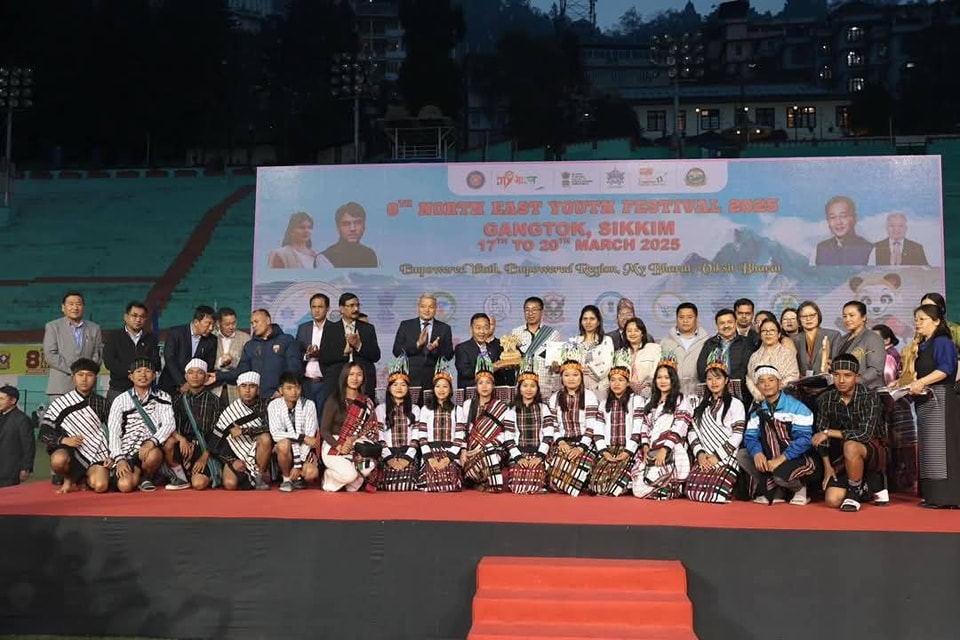 मुख्‍यमंत्री प्रेम सिंह तमांग ने गंगटोक में आयोजित 8वें पूर्वोत्तर युवा महोत्‍सव में भाग लिया