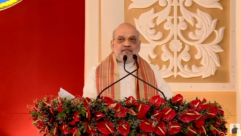HM Amit Shah inaugurates Lachit Barphukan Police Academy, lays foundation stone for housing projects in Assam