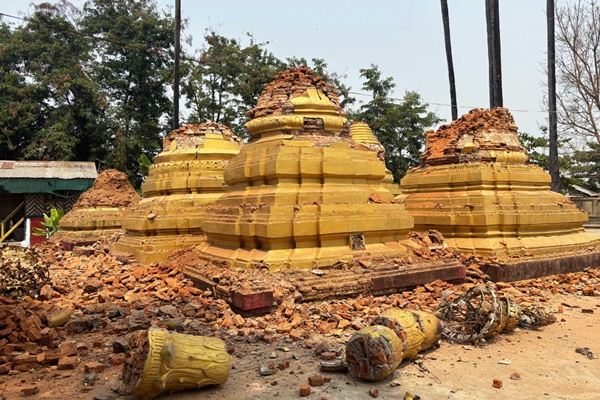 ম্যানমাৰ আৰু থাইলেণ্ডত ওপৰা-উপৰিকৈ অহা দুটা ভূমিকম্পত ভালেসংখ্যক লোক আহত হোৱাৰ আশংকা