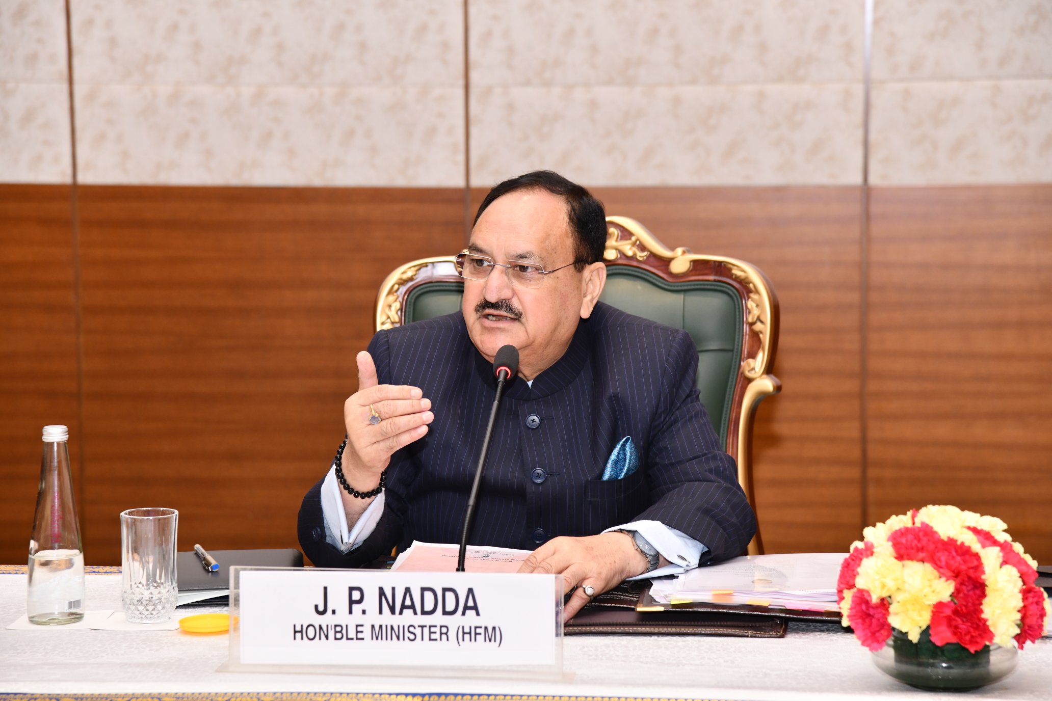 केंद्रीय मंत्री जगत प्रकाश नड्डा ने राष्ट्रीय स्वास्थ्य मिशन के संचालन समूह की 9वीं बैठक की अध्यक्षता की