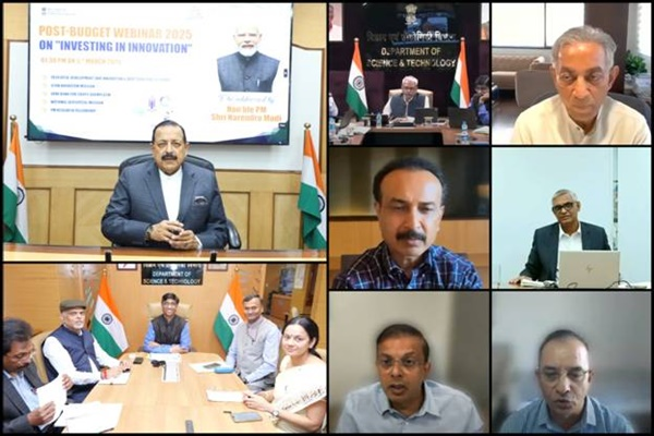 सरकार भारत को वैश्विक नवाचार केंद्र बनाने के लिए प्रतिबद्धः डॉ0 जितेंद्र सिंह