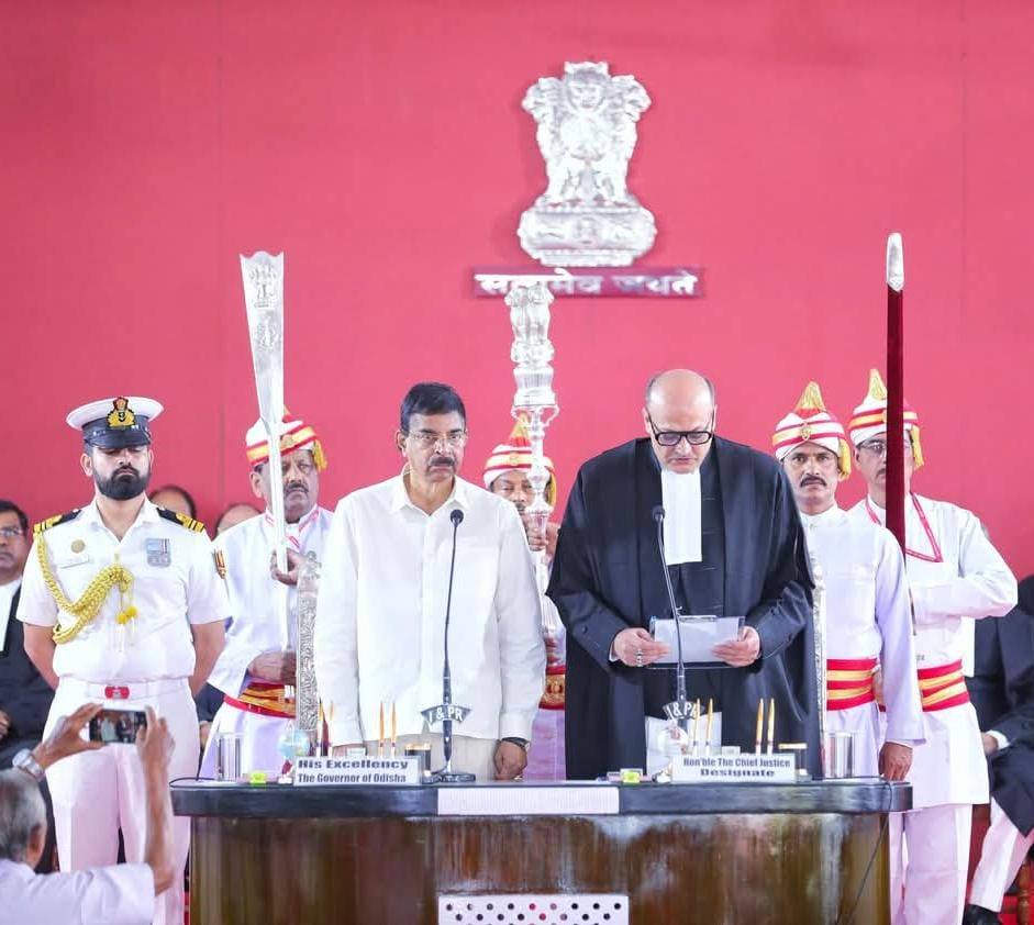 न्यायमूर्ति हरीश टंडन ने उड़ीसा उच्च न्यायालय के नए मुख्य न्यायाधीश के रूप में शपथ ली