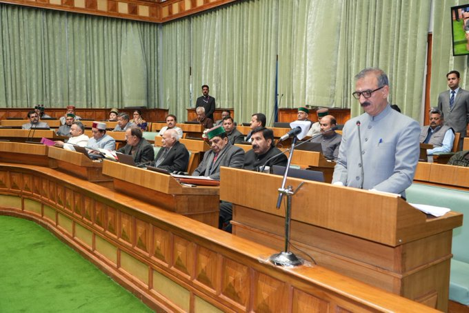हिमाचल प्रदेशः मुख्‍यमंत्री सुखविंदर सिंह सुक्खू ने वित्‍तीय वर्ष 2025-26 के लिए 58 हजार पांच सौ 14 करोड़ रूपए का आम बजट पेश किया