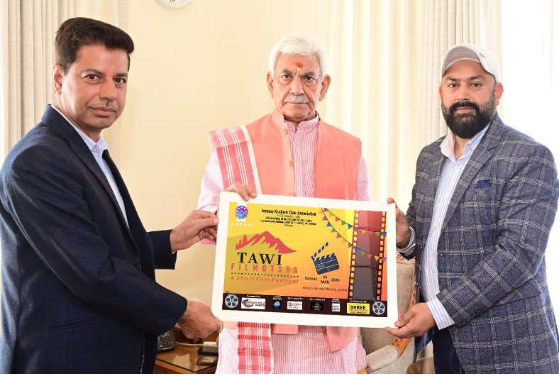 उपराज्‍यपाल मनोज सिन्हा आज जम्मू के अभिनव थिएटर में तवी फिल्मोत्सव का उद्घाटन करेंगे