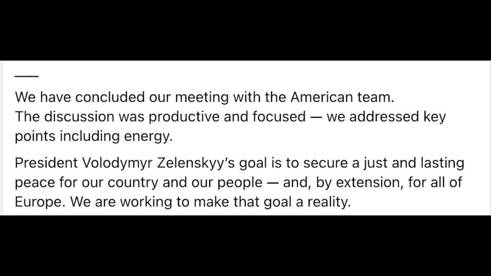 अमरीकी और यूक्रेनी प्रतिनिधिमंडलों के बीच बातचीत सऊदी अरब के  रियाद में सम्‍पन्‍न हुई