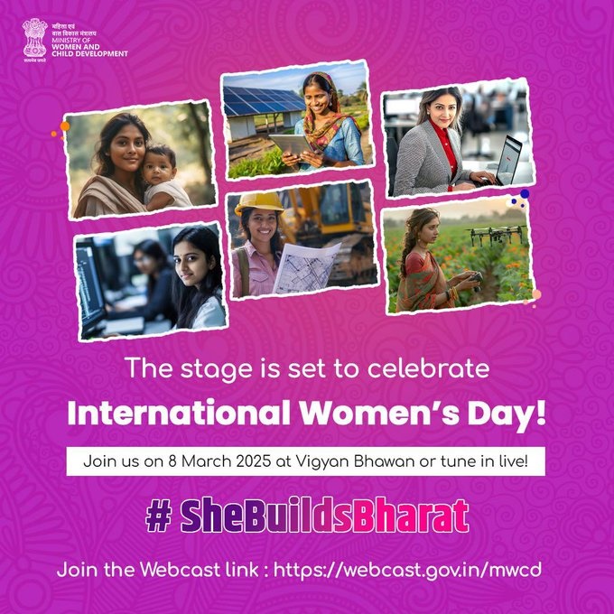 IWD 2025 focuses on unlocking equal rights, power & opportunities for all women & girls