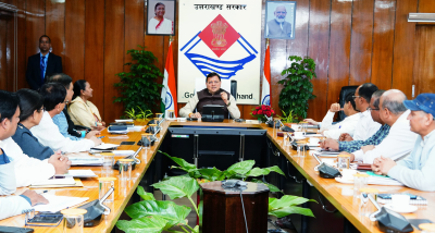 मुख्यमंत्री पुष्कर सिंह धामी ने प्राकृतिक जल स्रोतों के संरक्षण और संवर्धन के लिए व्यापक स्तर पर कार्य करने के निर्देश दिए