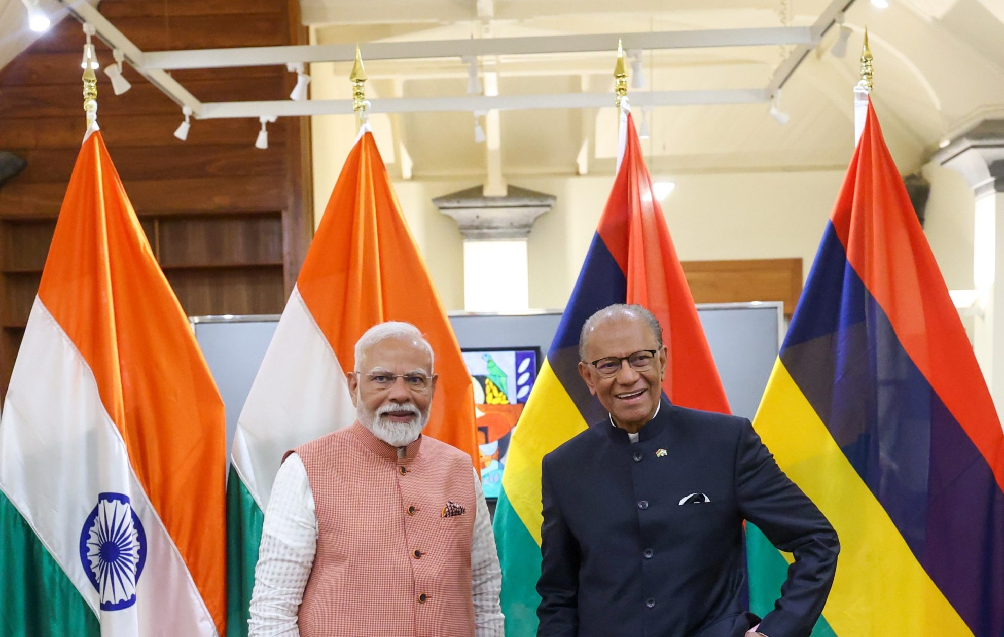 ভাৰত আৰু গোলকীয় দক্ষিণৰ মাজৰ এখন গুৰুত্বপূৰ্ণ সেঁতু মৰিচাছঃ প্ৰধানমন্ত্ৰী নৰেন্দ্ৰ মোদী