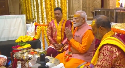 प्रधानमंत्री नरेन्‍द्र मोदी ने सोमनाथ में विभिन्न कार्यक्रमों में भाग लिया