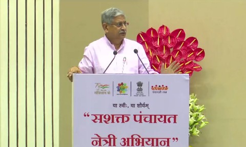 देशभर में करीब 10.40 लाख महिलाएं पंचायती राज संस्थाओं से जुड़ी हैं: केंद्रीय मंत्री राजीव रंजन सिंह