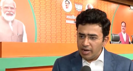 भाजपा ने कर्नाटक में धर्म के आधार पर आरक्षण लागू करने के कांग्रेस सरकार के निर्णय की कड़ी आलोचना की