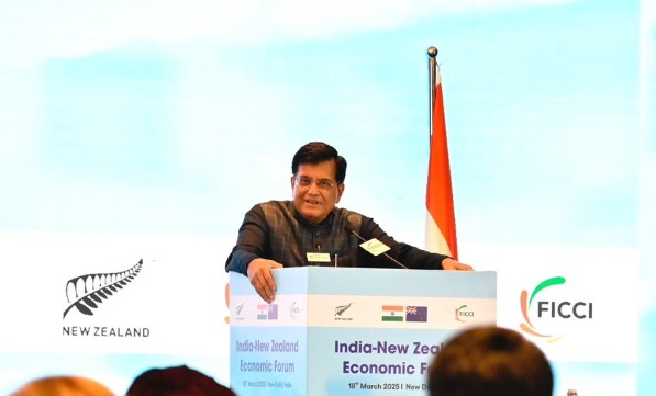 भारत और न्यूजीलैंड के बीच मुक्त व्यापार समझौते पर बातचीत से दोनों देशों के बीच संबंध मजबूत होंगे: केंद्रीय मंत्री पीयूष गोयल