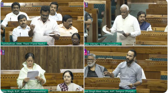 लोकसभा में वर्ष 2025-26 के लिए जल शक्ति मंत्रालय के अधीन अनुदानों की मांगों पर चर्चा शुरू हुई