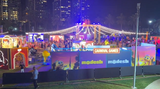 दुबई में रमजान के अवसर पर उत्सव का माहौल