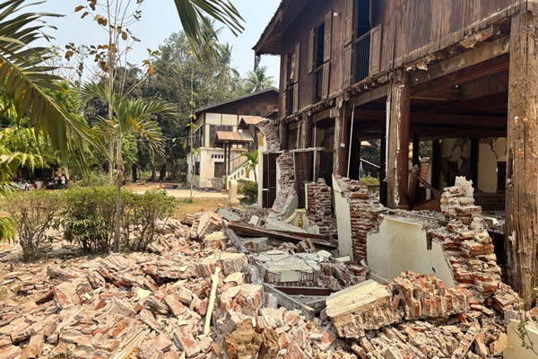 थायलंड, म्यानमारमध्ये झालेल्या भूकंपात ३ ठार, ९० जण जखमी