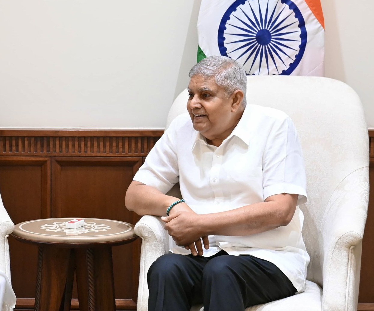 संसद के ऊपर किसी भी प्राधिकरण की कल्पना नहीं की गई है- उप-राष्ट्रपति जगदीप धनखड़