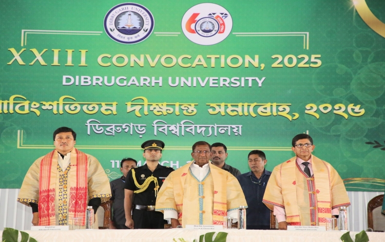 দেশে স্বাধীনতাৰ অমৃত কালত জ্ঞান, গৱেষণা আৰু উদ্ভাৱনৰ দিশত অগ্ৰগতি লাভৰ বাবে ব্ৰতী হৈছেঃ ৰাজ্যপাল লক্ষ্মণ প্ৰসাদ আচাৰ্য্য