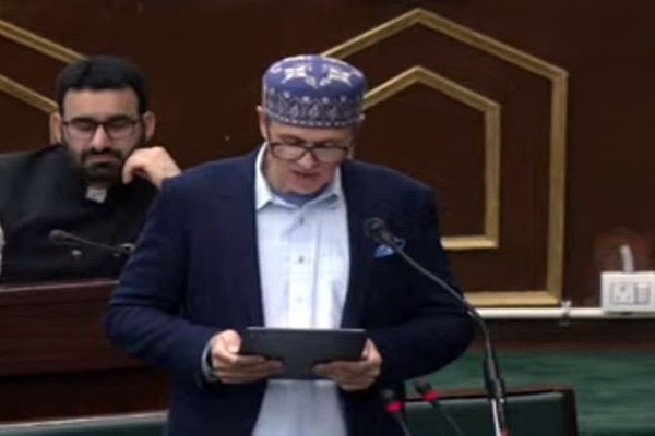 J&K CM announces free electricity, ration, women’s free travel, National Law University in Budget