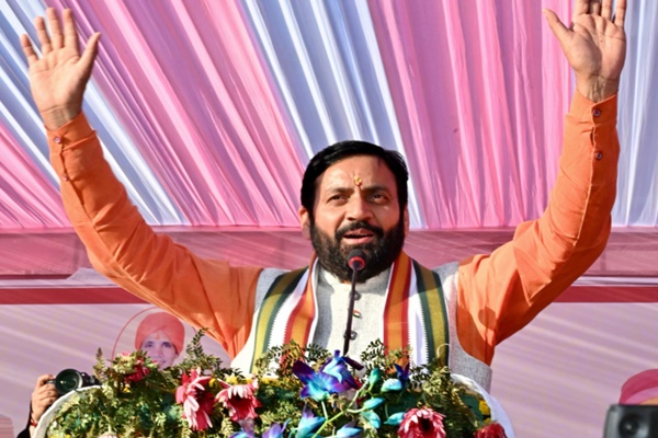 Haryana CM Nayab Singh Saini Attends Nari Shakti Blood Donation Camp