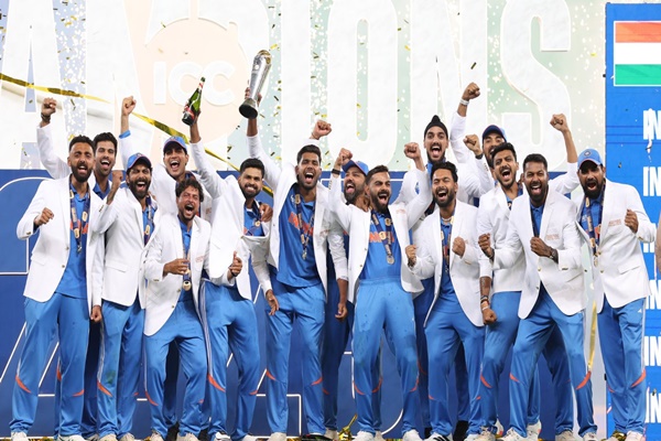 १२ वर्षांनंतर ICC करंडकवर कोरलं भारताचं नाव