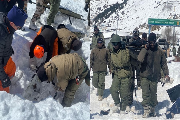 Uttarakhand Avalanche: Indian Army Concludes Rescue Ops, 46 Workers Rescued, 8 Dead