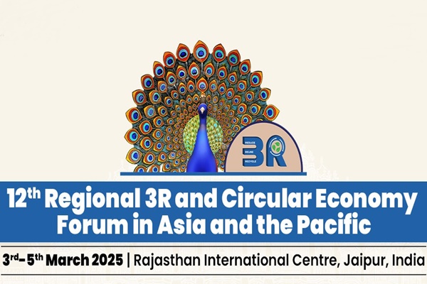 Jaipur to host 12th Regional 3R & Circular Economy Forum from March 3-5