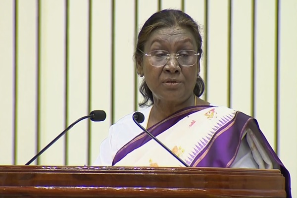 President Murmu emphasises to adopt enviorment sensitive lifestyle to make it more vibrant