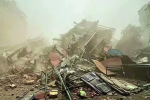 भूकंप प्रभावित म्‍यांमा के सेना प्रमुख ने कहा है कि भूकंप में मरने वालों की संख्‍या बढ़कर 17 सौ से अधिक हो गई है