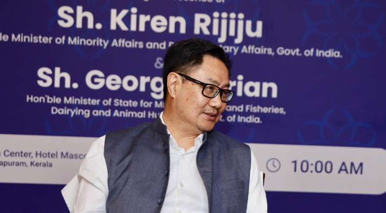 समावेशी विकास को प्राथमिकता देते हुए अल्पसंख्यक समुदायों के कल्याण के लिए प्रतिबद्ध है केंद्र सरकार: केंद्रीय मंत्री किरेन रिजिजू 