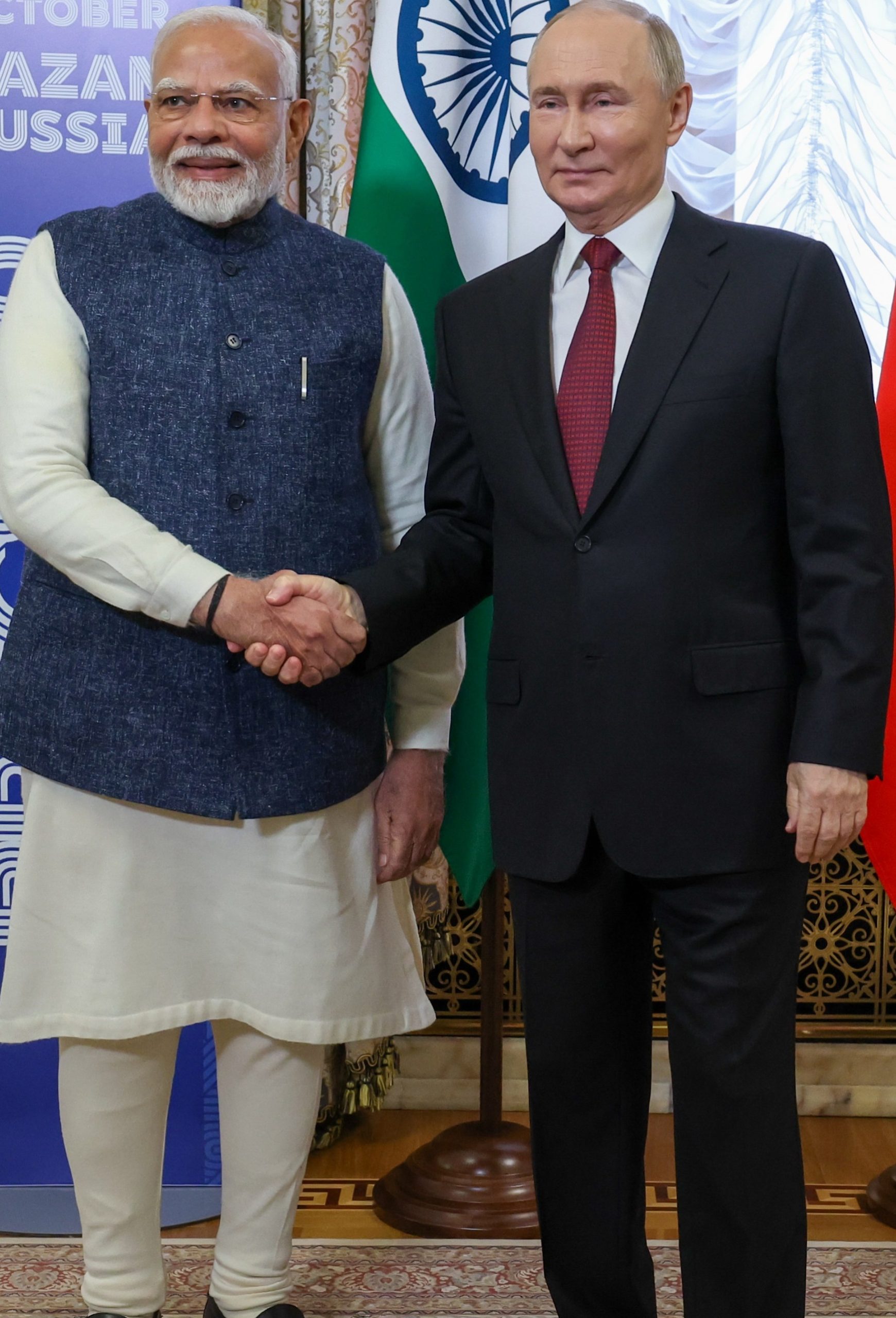 روس کے صدر ولادیمیر پوتن نے روس-یوکرین تنازعہ کو حل کرنے کی کوششوں پر وزیر اعظم نریندر مودی اور صدر ٹرمپ کا شکریہ ادا کیا ہے