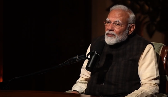 प्रधानमंत्री नरेन्‍द्र मोदी की लेक्स फ्रिडमैन के साथ हाल की बातचीत पॉडकास्ट के रूप में अब कई भाषाओं में उपलब्ध  