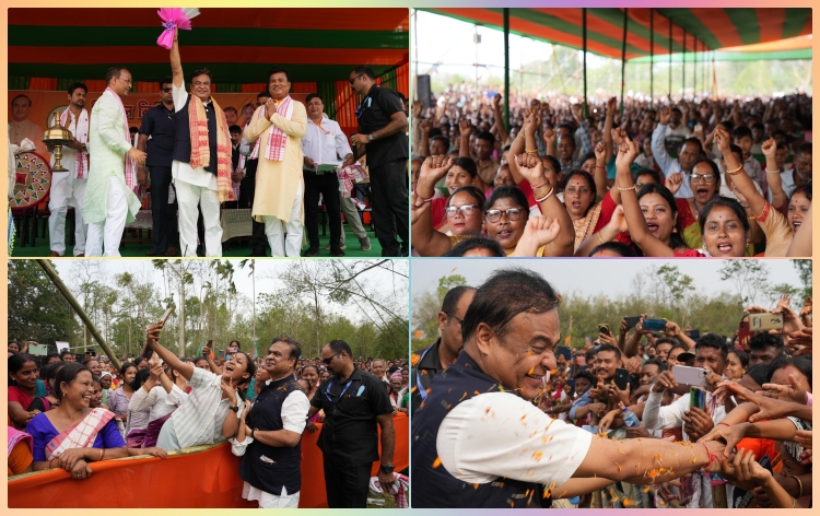 পঞ্চায়ত নিৰ্বাচনৰ বাবে বিভিন্ন ৰাজনৈতিক দলৰ প্ৰচাৰ অভিযান অব্যাহত