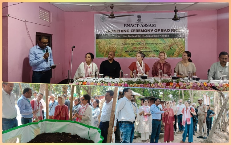 নৰৱেৰ ৰাষ্ট্রদূতৰ নেতৃত্বত অহা এটা প্রতিনিধি দলে নগাঁৱত ৰূপায়িত এনেক্ট-আছাম প্রকল্পৰ ক্ষেত্ৰসমূহ পৰিদর্শন