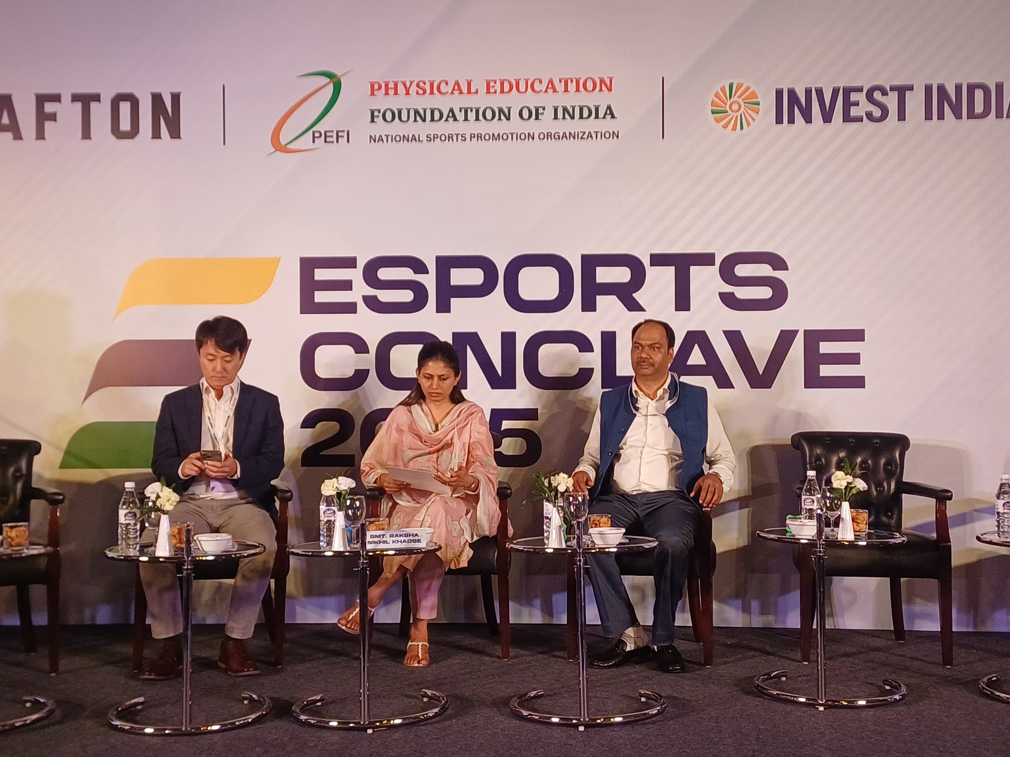 युवा कार्यक्रम और खेल राज्य मंत्री रक्षा निखिल खडसे ने आज नई दिल्ली में ई-स्पोर्ट्स कॉन्क्लेव 2025 का उद्घाटन किया