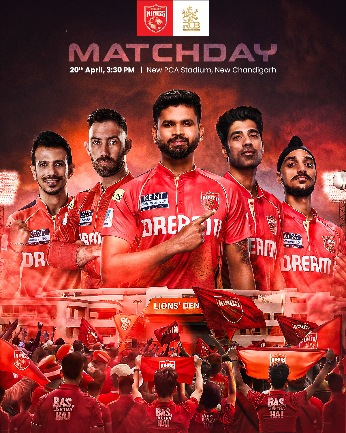 IPL 2025: Punjab Kings to take on Royal Challengers Bengaluru today  