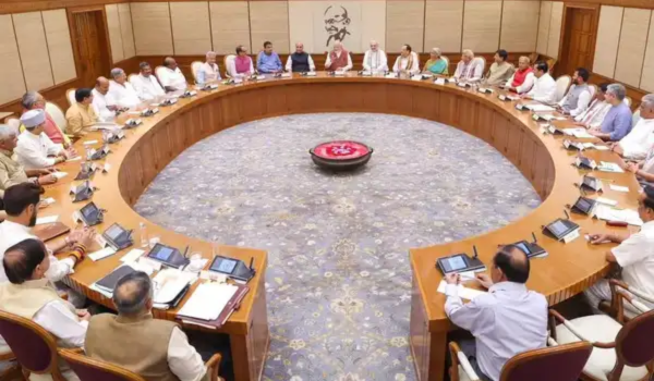 प्रधानमंत्री नरेन्‍द्र मोदी की अध्‍यक्षता में नई दिल्‍ली में हुई केन्‍द्रीय मंत्रिमंडल की बैठक
