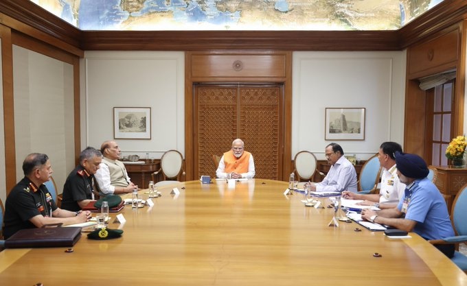 PM Modi chairs high level security meeting with Defence Minister & top officials in wake of Pahalgam terror attack